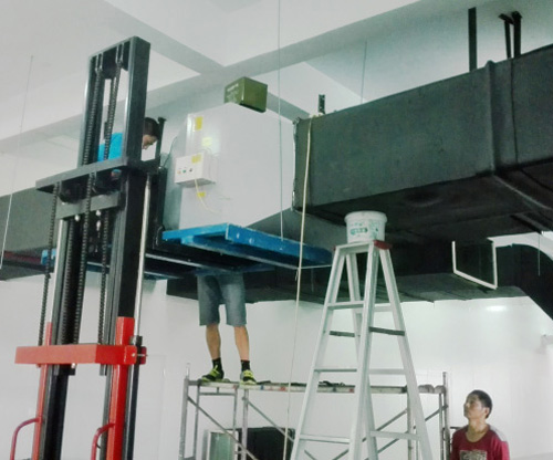 长寿送风主管道杀菌消毒装置